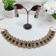 Romi Ruby Necklace Set