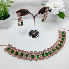 Romi Ruby Necklace Set