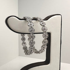 Flower American Diamond Bangles