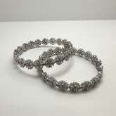 Flower American Diamond Bangles