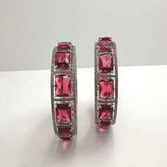 Sleena Big Ruby AD Bangles