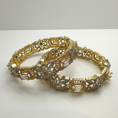 Statement Zircon Bangles