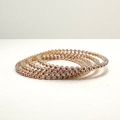 Set of 4 Mini Studded Bangles