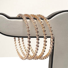 Set of 4 Mini Studded Bangles