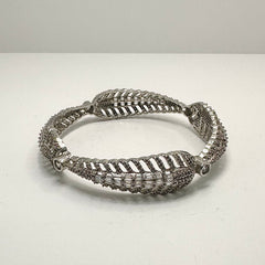 Saafa Silver Bangles