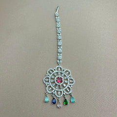 Amercan Diamond Multi Colour Tikka