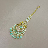 Dome Drop Turquoise Tikka