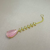 Pink Tear Drop Tikka