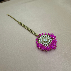 Floral Kundan Tikka