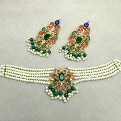 Multi Colour Choker Set