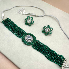 Emarald Choker Set