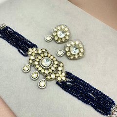 Rani Choker Set - Blue
