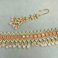 Sophia Pink Choker Set