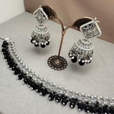 Amelia Black Choker Set