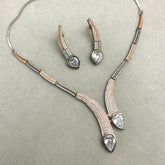 Swerved Necklace Set