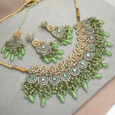 Leesa Green Necklace Set