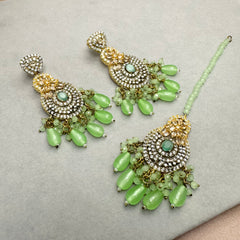 Leesa Green Necklace Set
