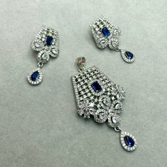 Moonlight Blue Locket Set