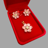 Summer Flower Locket Set