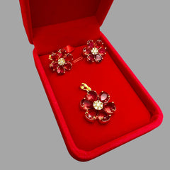 Summer Flower Locket Set