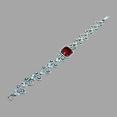Square Zircon Bracelet