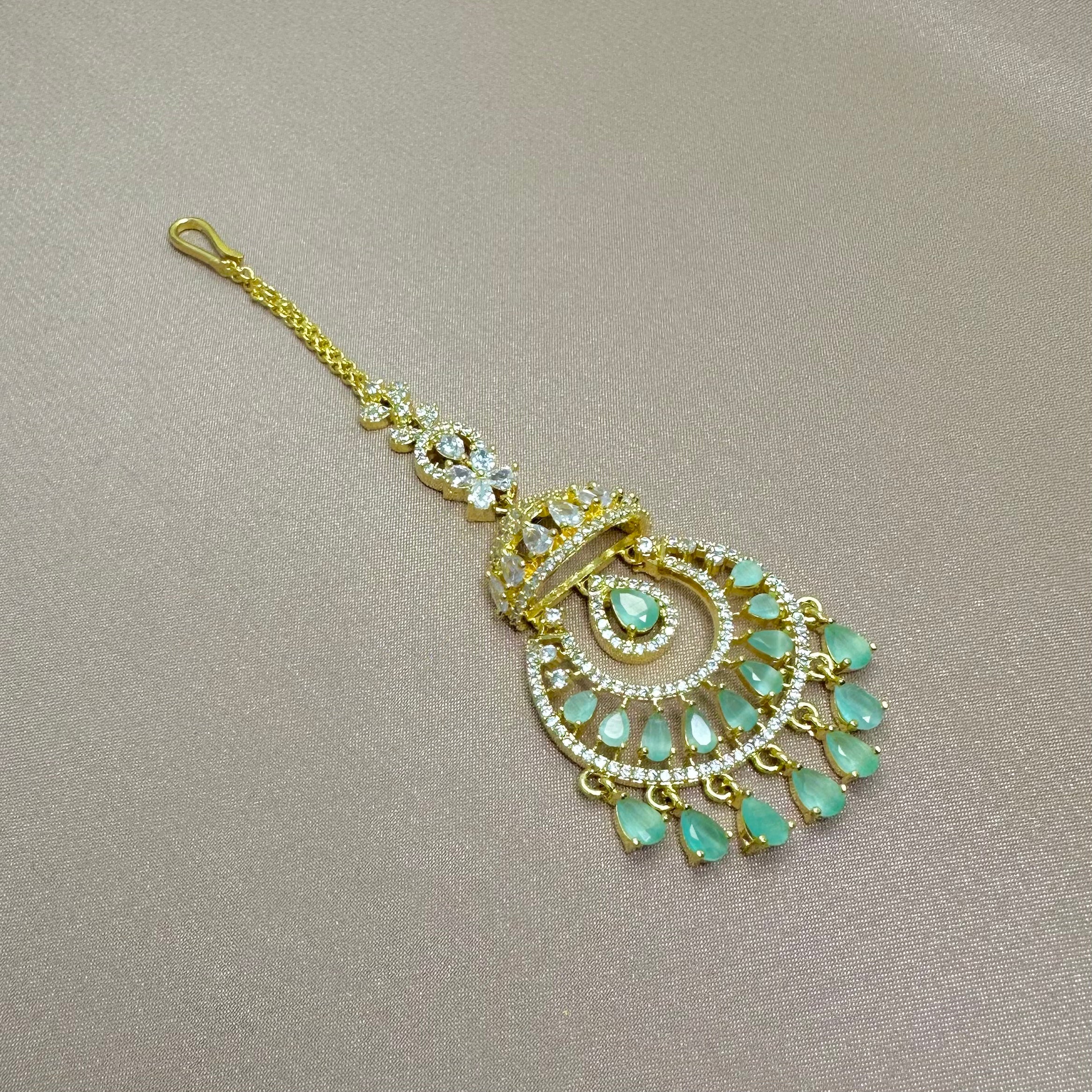 Dome Drop Turquoise Tikka