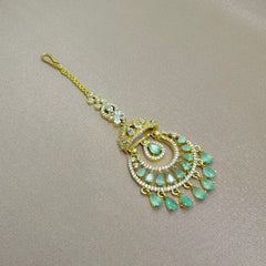 Dome Drop Turquoise Tikka