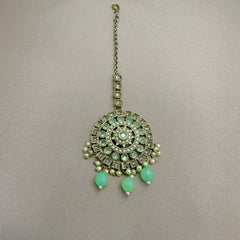 Antique Turquoise Bead Tikka