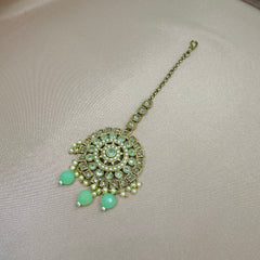 Antique Turquoise Bead Tikka