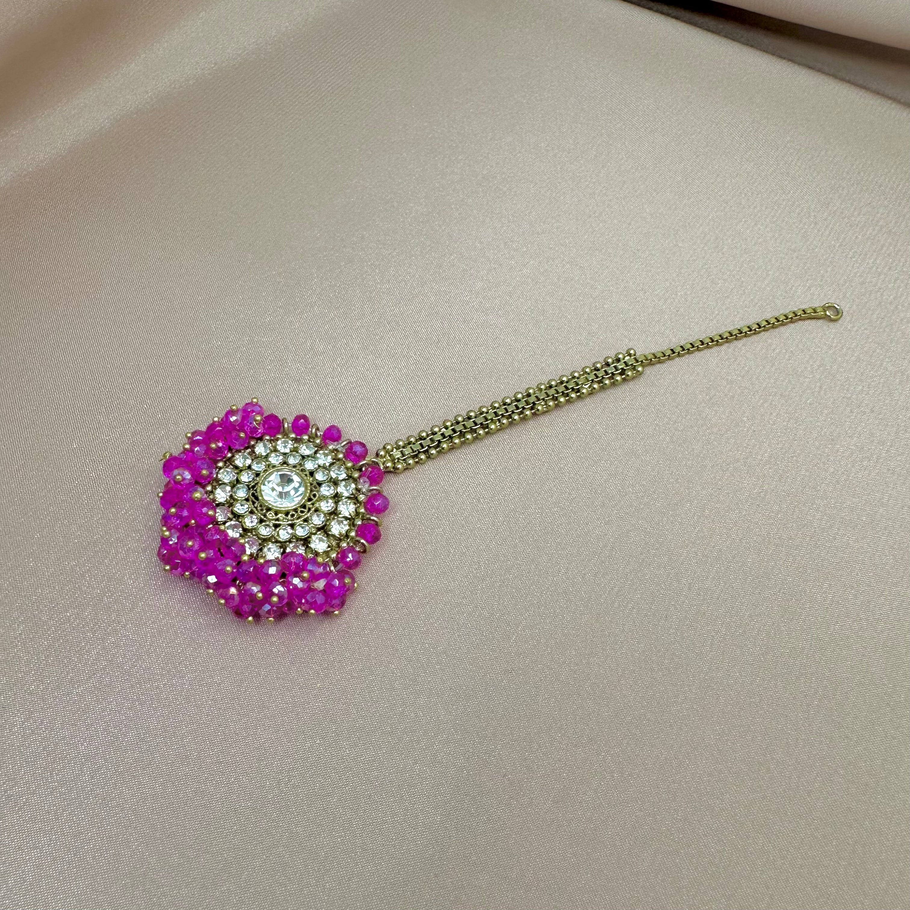 Floral Kundan Tikka