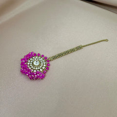 Floral Kundan Tikka