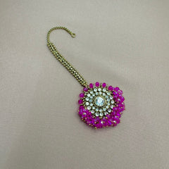 Floral Kundan Tikka