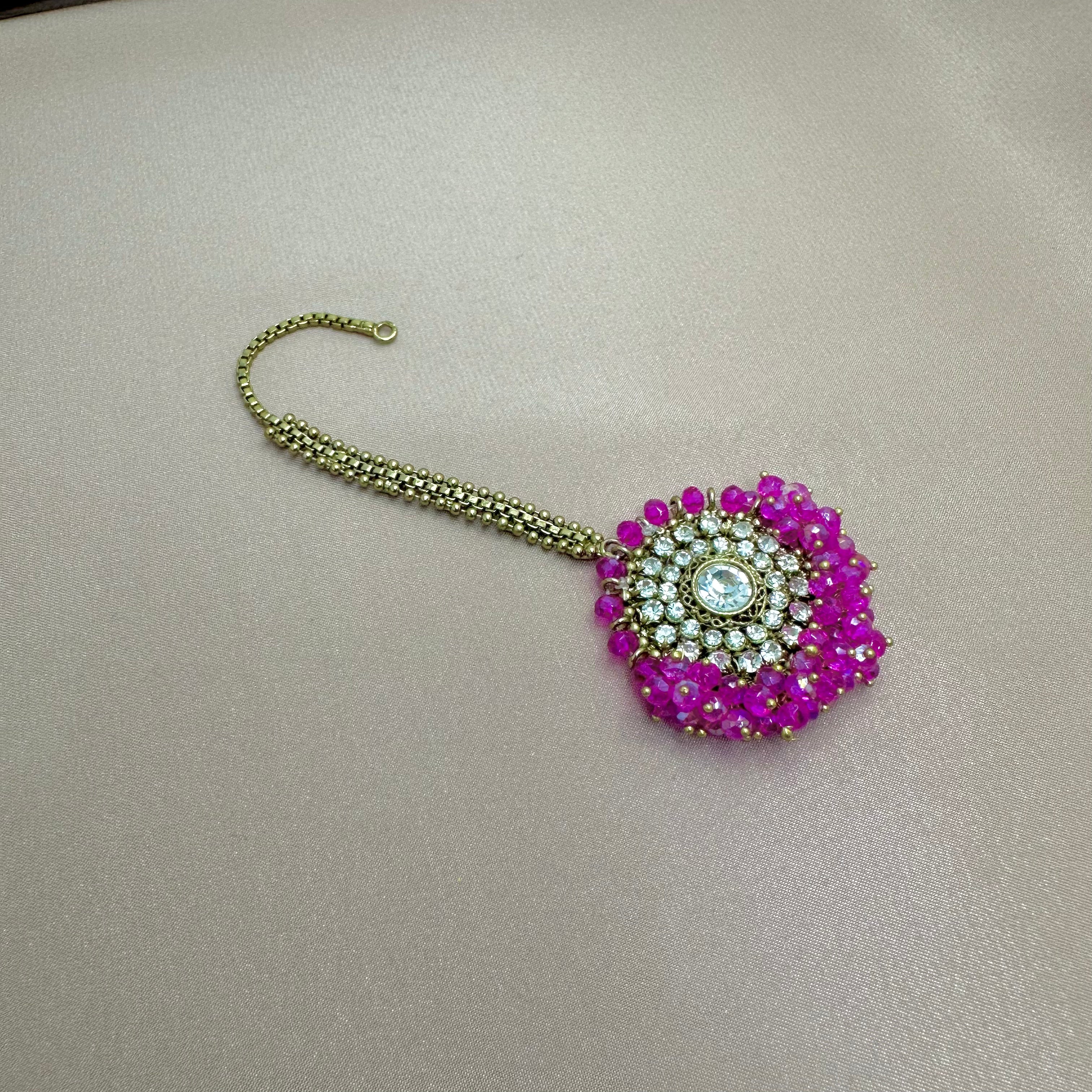 Floral Kundan Tikka