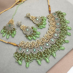 Leesa Green Necklace Set