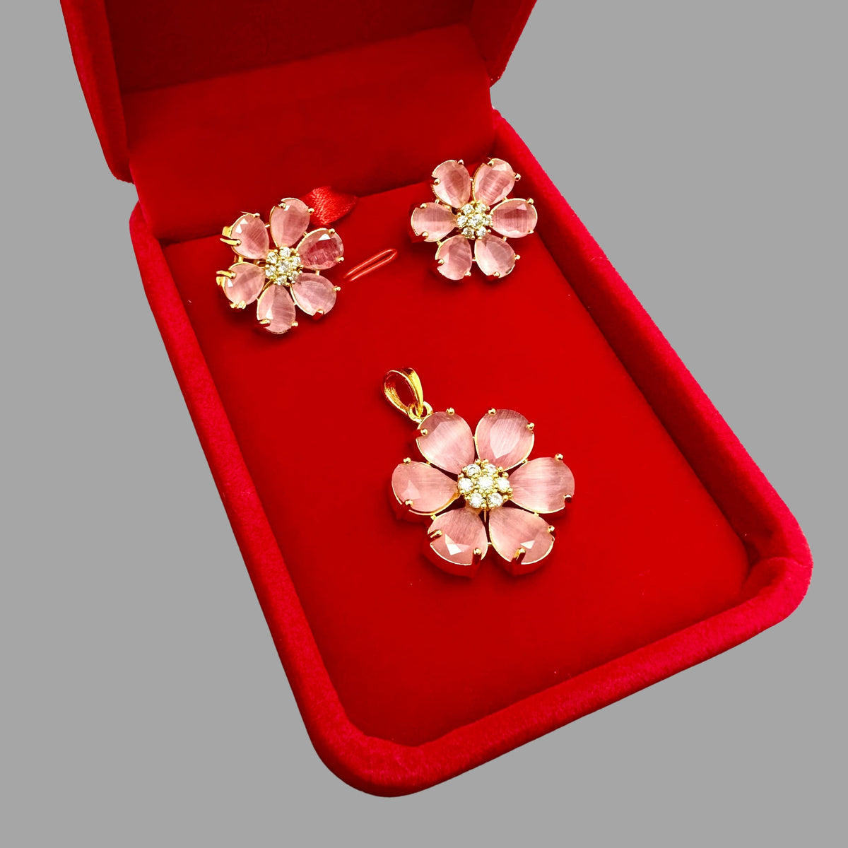 Summer Flower Locket Set