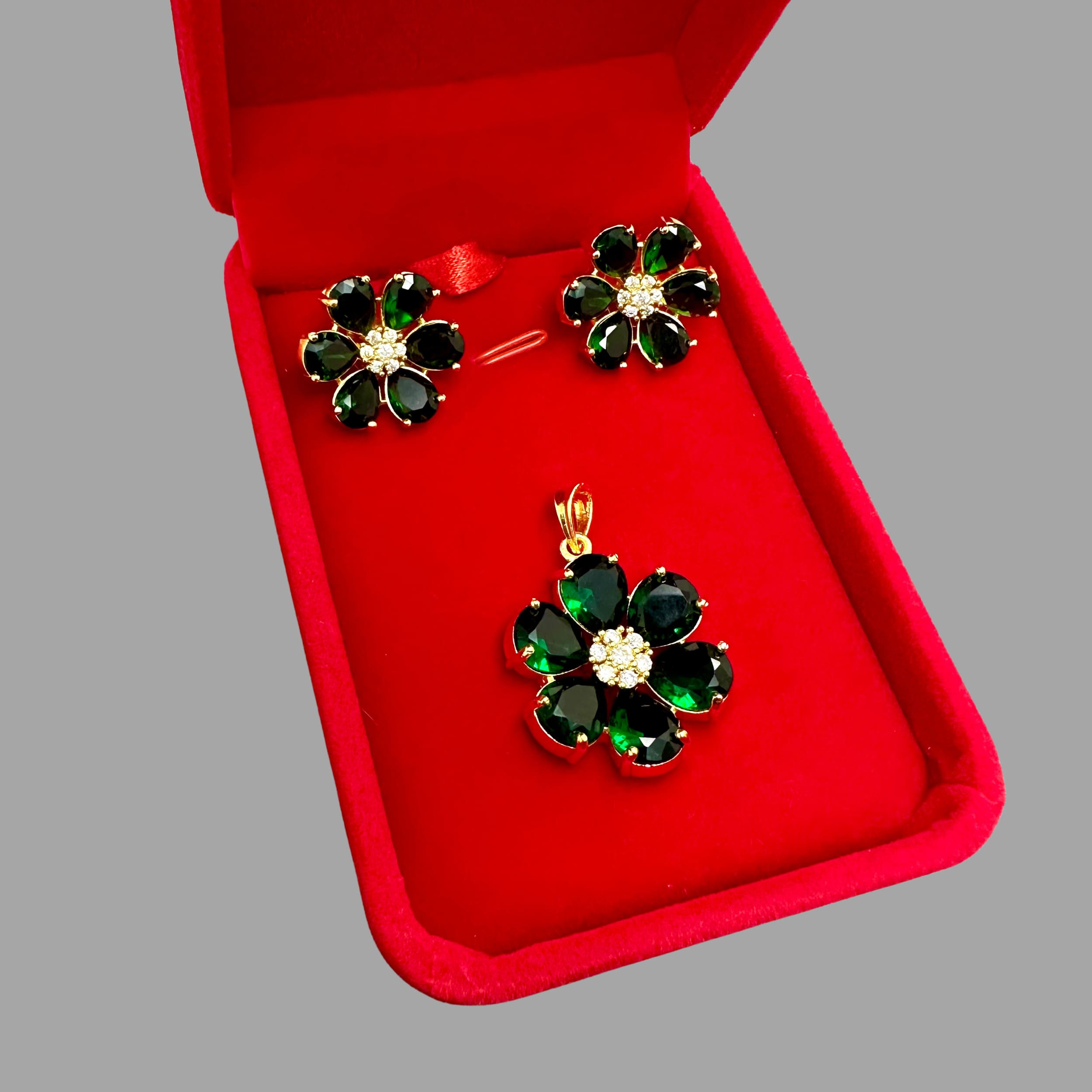 Summer Flower Locket Set