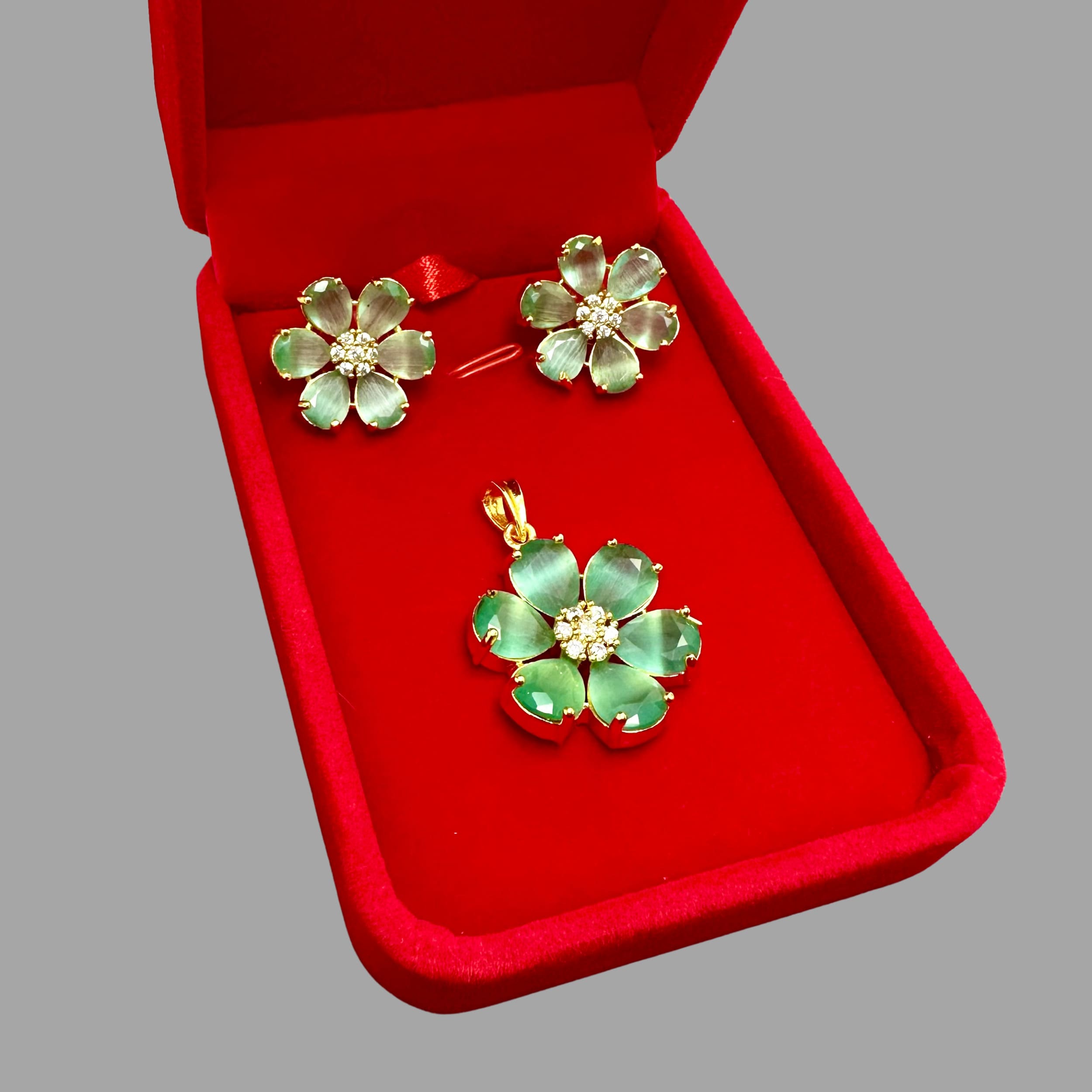 Summer Flower Locket Set