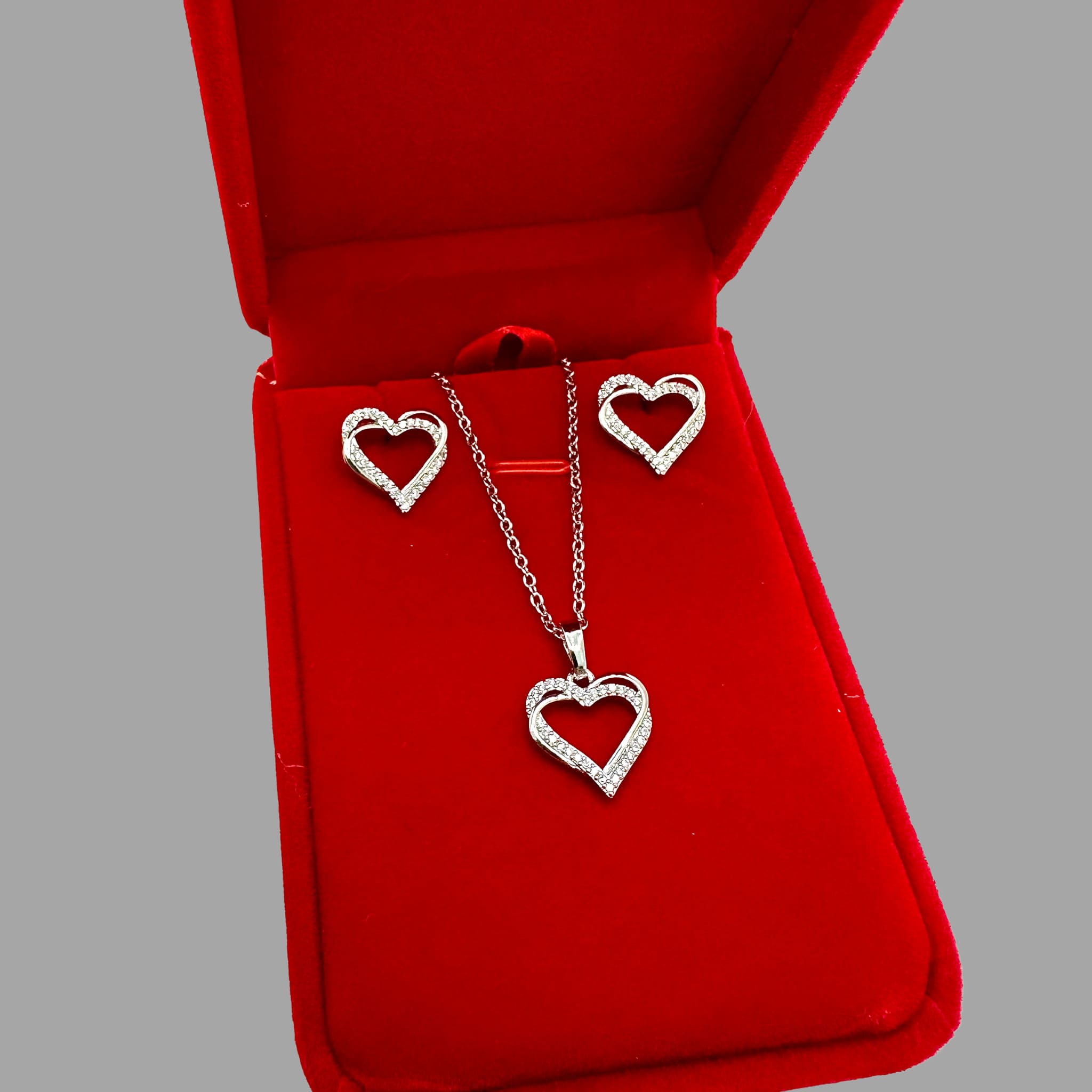 Love Locket Set Silver
