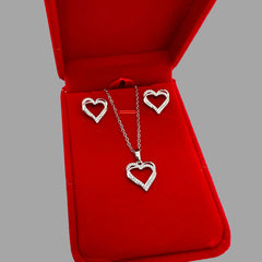 Love Locket Set Silver