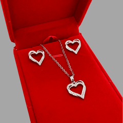 Love Locket Set Silver