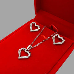 Love Locket Set Silver